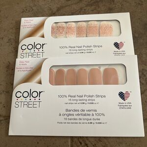 Color Street Nail Polish Strips Set (2PK NWT)